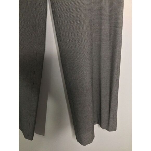 Liz Claiborne Womens Large Dress Pants Trousers Career Black Houndstooth - Picture 5 of 12